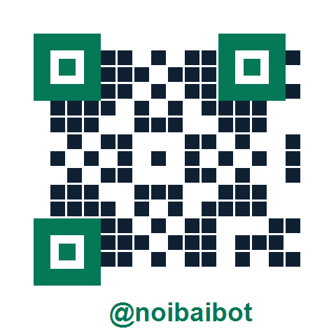 QR mở noibaibot trên Telegram